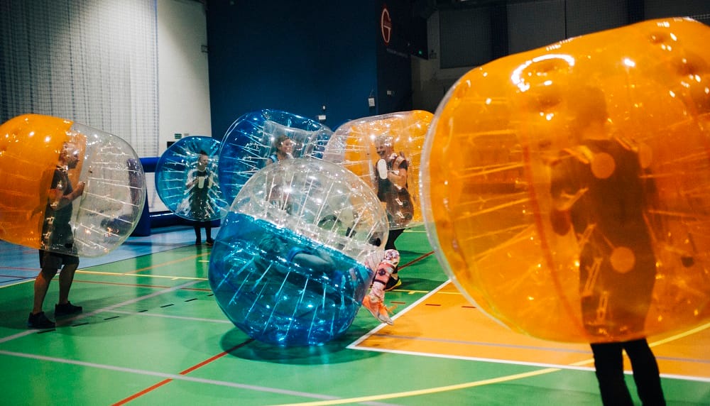 Zdjęcie 1 - Bubble Football, odkryj wyjątkową formę atrakcji na Podhalu!